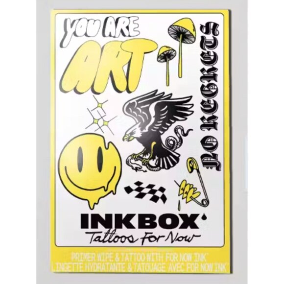 Inkbox Semi-Permanent Tattoo – Garden of Lilith Floral –Large- Lasts 1-2 Weeks - Picture 2 of 6